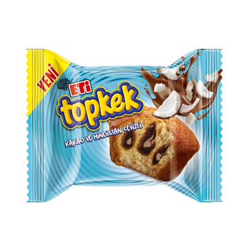 Topkek Kakao ve Hindistan Cevizli