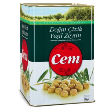 Cem Doal izik Yeil Zeytin 10 kg
