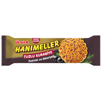 lker Hanmeller Zeytinli ve Biberiyeli Tuzlu Kurabiye 81 gr