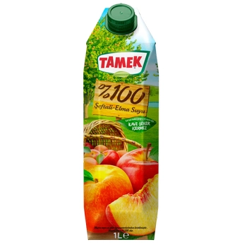 %100 eftali-Elma Suyu