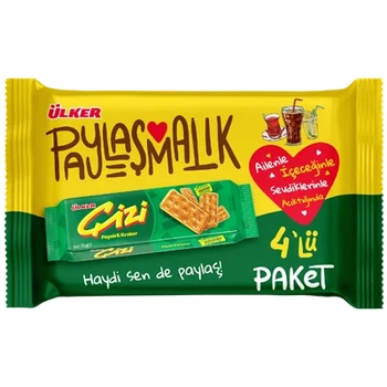 lker izi Peynirli Kraker 4'l Paket 280 g