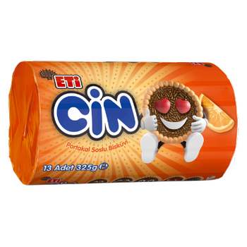 Cin Portakal Soslu Biskvi oklu