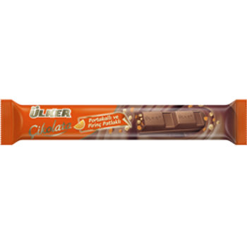 lker Pirin Patlakl Portakall Stl nce Baton ikolata 14 g