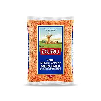 Yerli Krmz Yaprak Mercimek (Krmz  Mercimek) 1000g