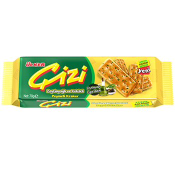 lker izi Zeytinyal Kekikli Peynirli Kraker 70 g