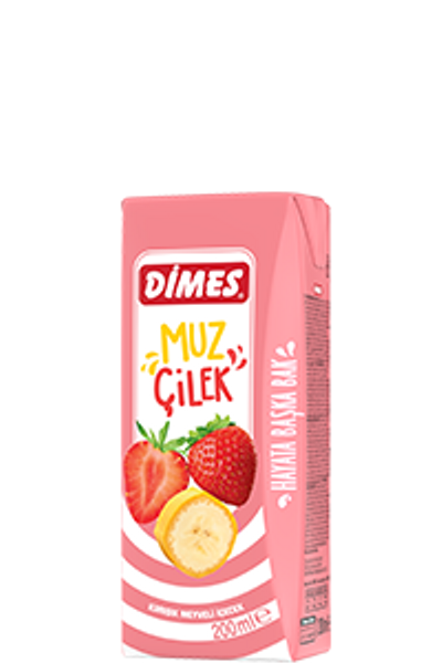 D�MES Muz - �ilek ��ece�i 200 ml