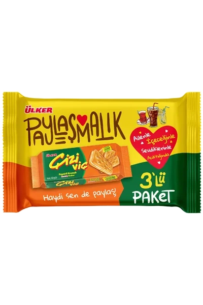 �lker �izivi� Peynirli Sandvi� Kraker 3'l� 246 g