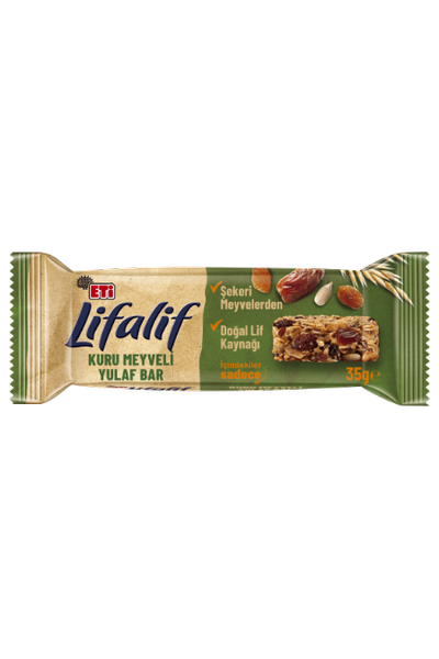 Lifalif Kuru Meyveli Yulaf Bar