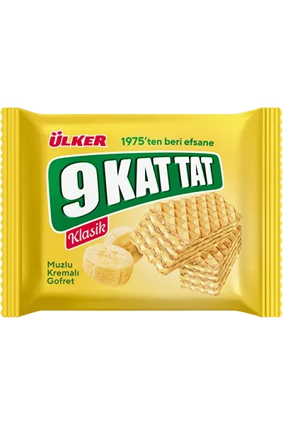 �lker 9 Kat Tat Muz Kremal� Gofret 39 g