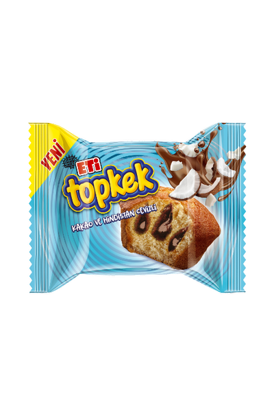 Topkek Kakao ve Hindistan Cevizli