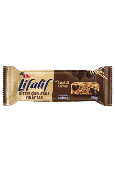 Lifalif Bitter �ikolatal� Yulaf Bar