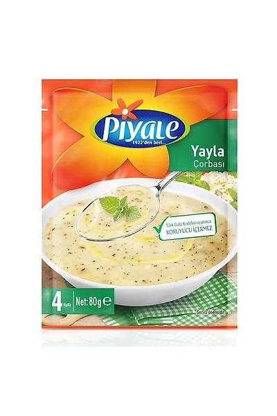 Piyale Yayla �orbas� 80 Gr