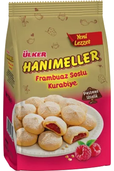 �lker Han�meller Frambuaz Soslu Kurabiye 150 Gr