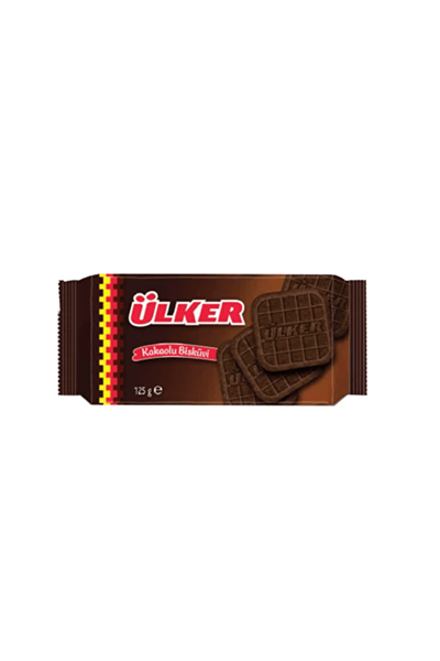 �lker Kakaolu Bisk�vi 125 g 12'li