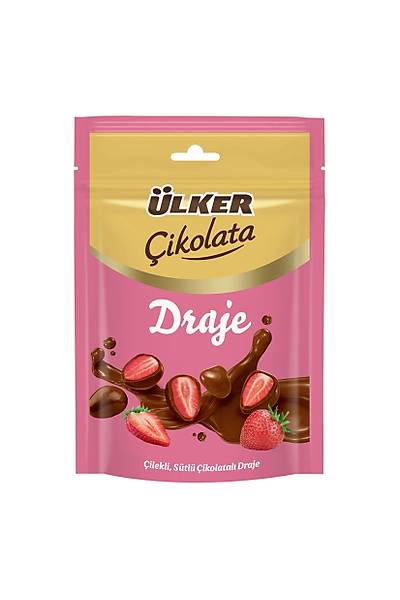 �lker Draje �ikolata Freeze Dry �ilekli S�tl� 80 G