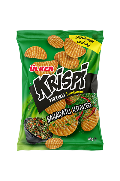 �lker Krispi T�rt�kl� Baharatl� �ubuk Kraker