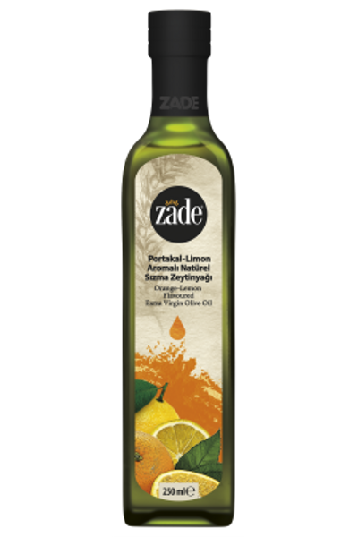 Portakal-Limon Aromal� Nat�rel S�zma Zeytinya�� 250 ml (Cam)
