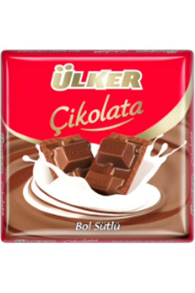 �lker Bol S�tl� Kare �ikolata 60 G
