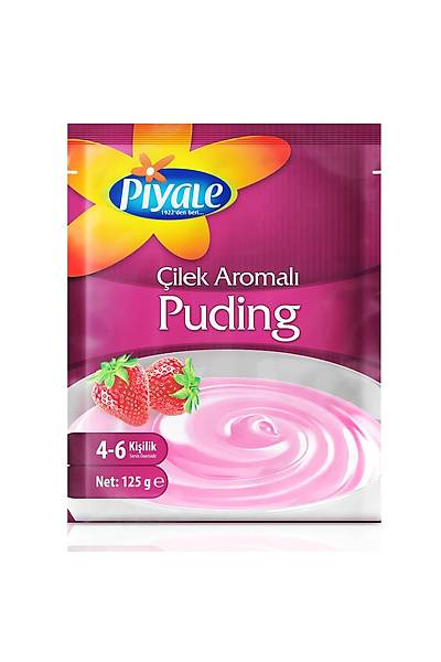 Piyale �ilekli Puding 125 Gr