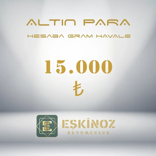 15000 TL Altn Para