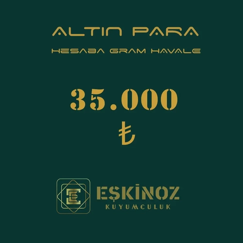 35000 TL Altn Para