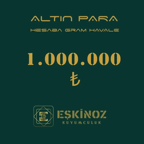 1000000 TL Altn Para