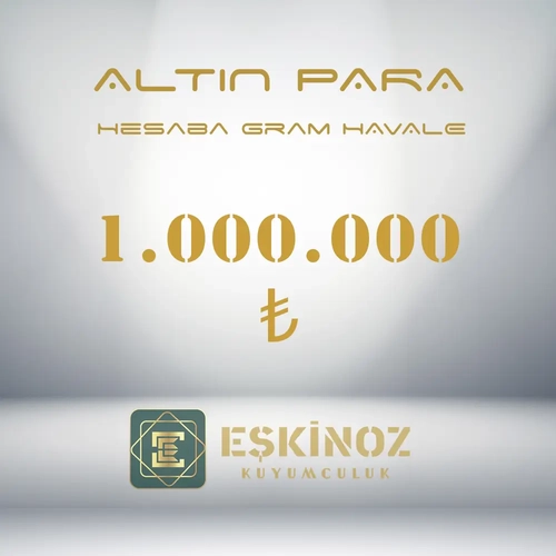 1000000 TL Altn Para