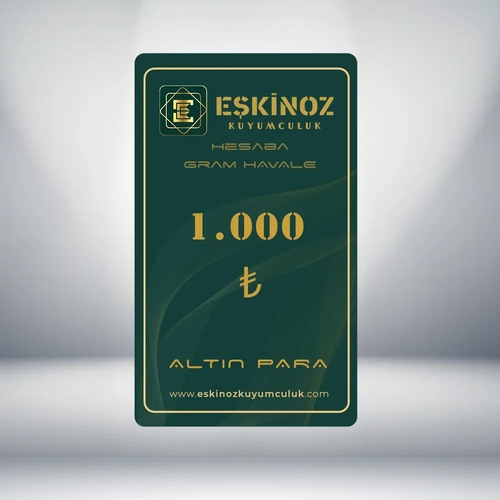 1000 TL Altn Para