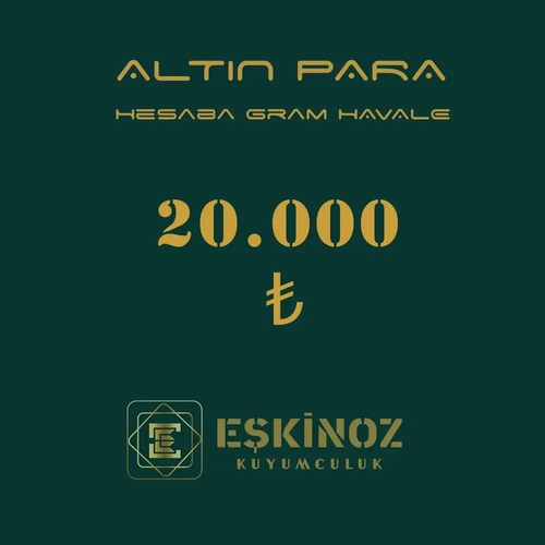 20000 TL Altn Para