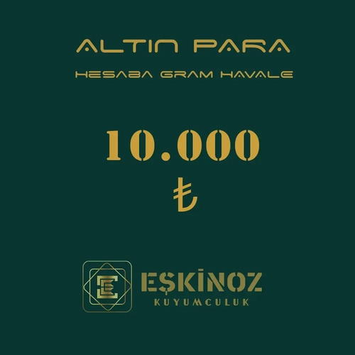 10000 TL Altn Para