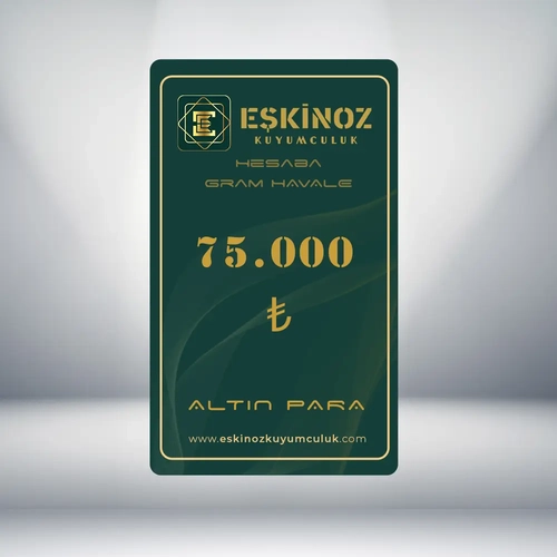 75000 TL Altn Para