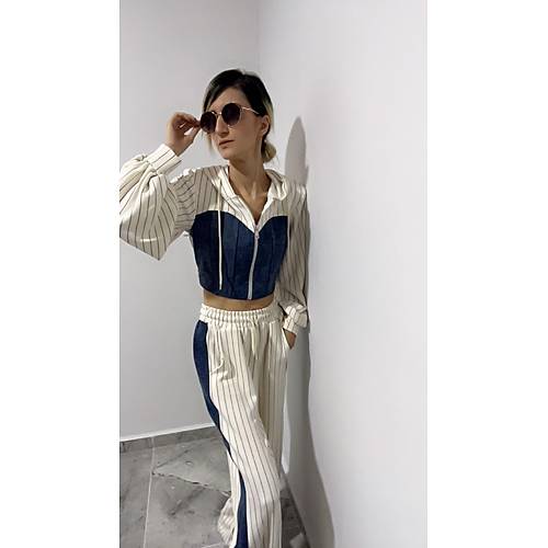 izgili Denim Detay Takm