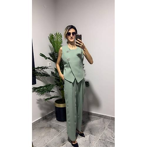 Yelekli Takm Mint