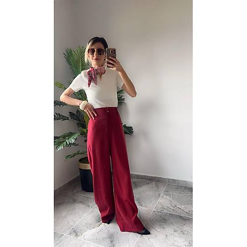 Palazzo Model Bordo Pantolon