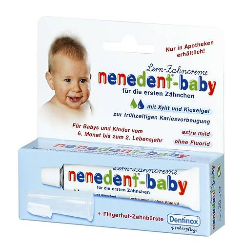 Dentinox Nenedent Baby Bebek Di� Macunu & F�r�as� 0 - 2 Ya�