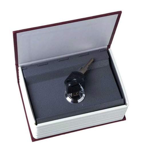 Kitap �eklinde Mini Boy Kilitli Kasa Ve Kumbara