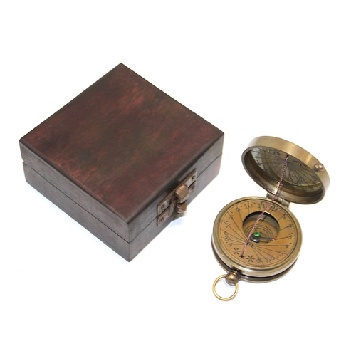 Ah�ap Kutulu Pirin� Pusula Ksk123