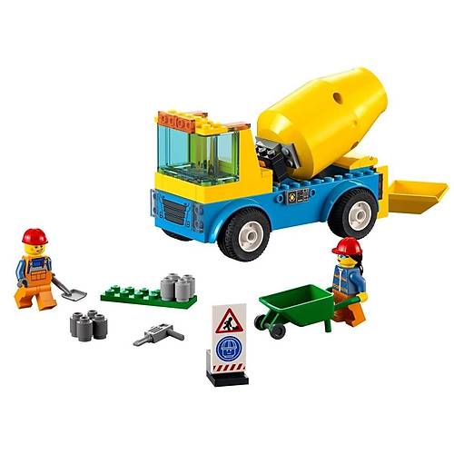 60325 Lego City - Beton Mikseri 85 par�a +4 ya�