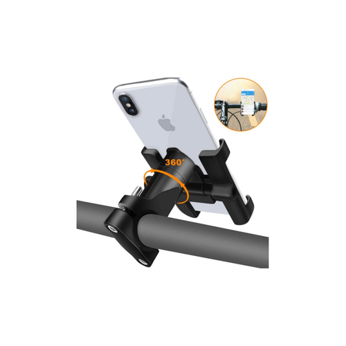 Alminyum Gvdeli Metal Gidon Balantl Motosiklet Telefon Tutucu 7 n Xl