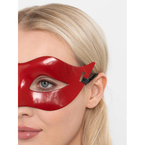 K�rm�z� Renk Masquerade Kost�m Partisi Venedik Balo Maskesi