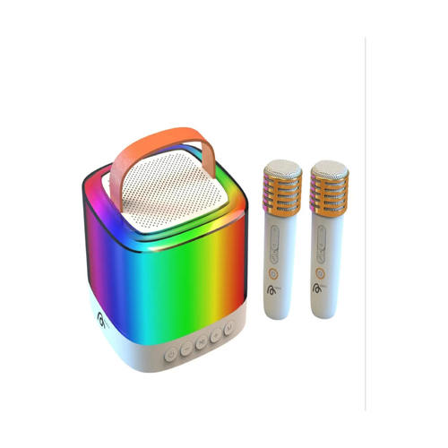 Karaoke Bluetooth Hoparl�r Agg�y Ag-s7 Kablosuz Mikrofonlu Rgb Led Parti I��kl�