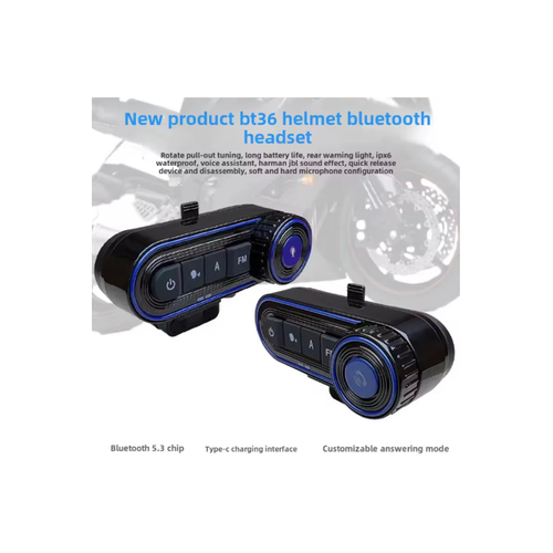Bt36 Kask Kulakl�k Bluetooth Motosiklet Kulakl�k Intercom 5.3