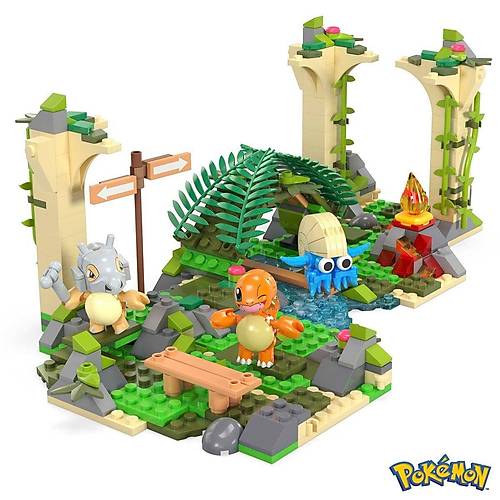 HDL86 MEGA� Pok�mon� Jungle Ruins - Adventure Builder Antik Kent Seti 464 par�a +7 ya�