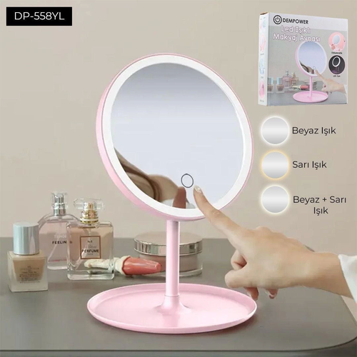 Oval I��kl� Makyaj Aynas�
