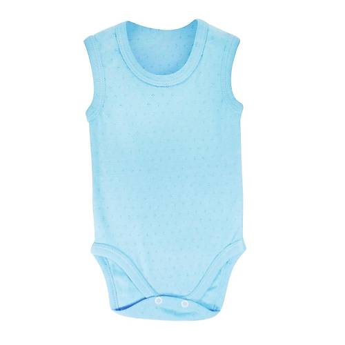 Sema Baby Jakarl Askl Badi (Body) - Mavi 0-6 Ay