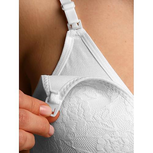 Sema Baby Dantelli Emzirme S�tyen Beyaz 90 Beden