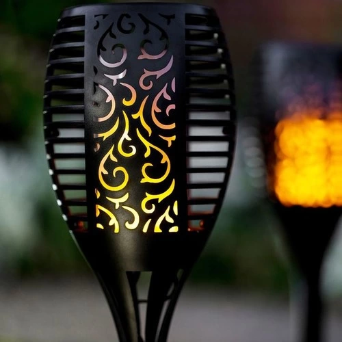 Alev Efektli Solar Bah�e Lambas� (51 Cm)