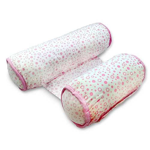 Sevi Bebe Yuvarlak Gvenli Yan Yat Yast - Pembe