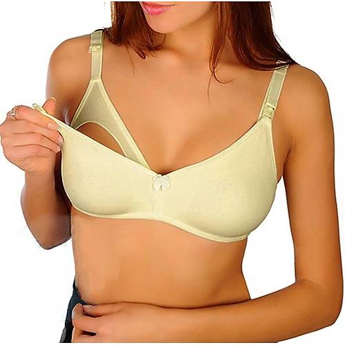 Sema Baby Emzirme Styeni Ekru 100 Beden