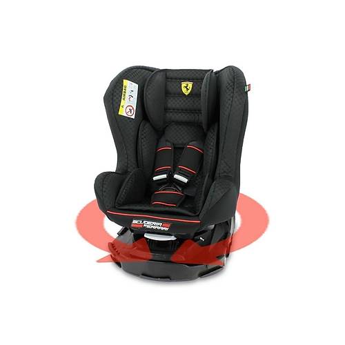 Ferrari Revo 0-25 Kg 360 Derece D�nebilen Oto Koltu�u - Siyah 3507460080247